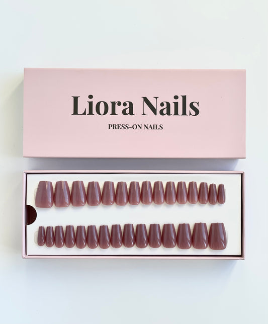 Dusty Pink Short Coffin