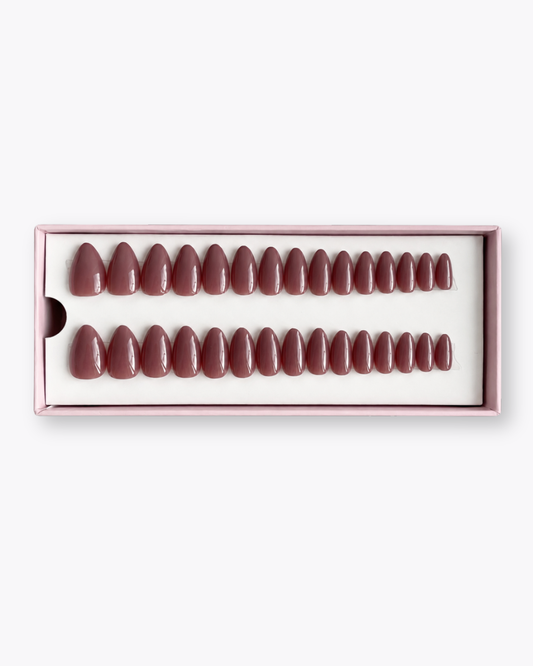 Dusty Pink Short Almond