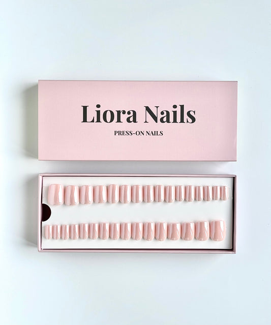 Glazed Pink Short Square