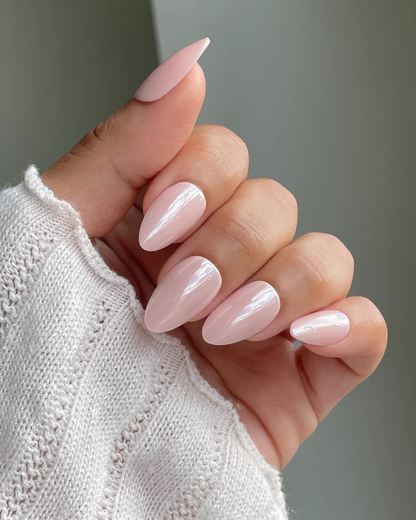 Glazed Pink Short Almond
