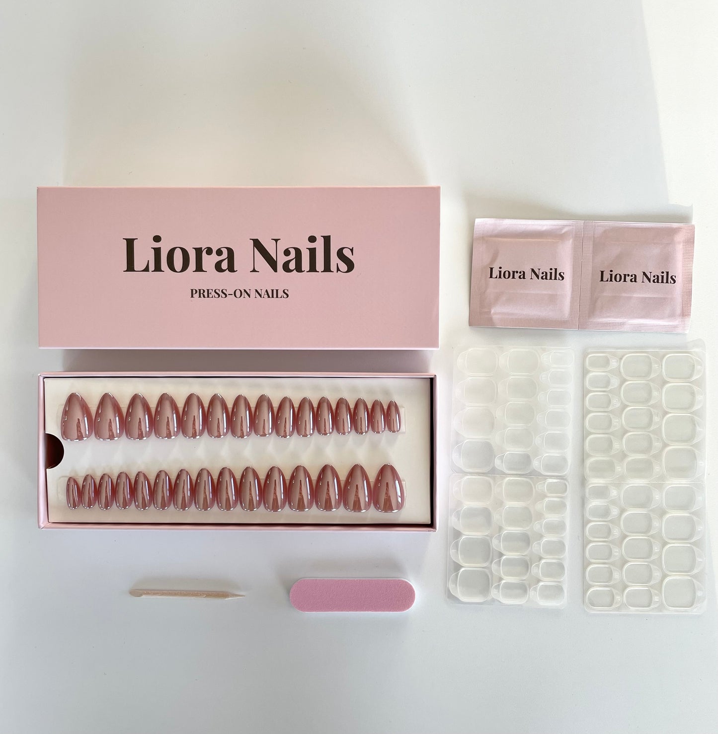 Rose Cat Eye Short Almond