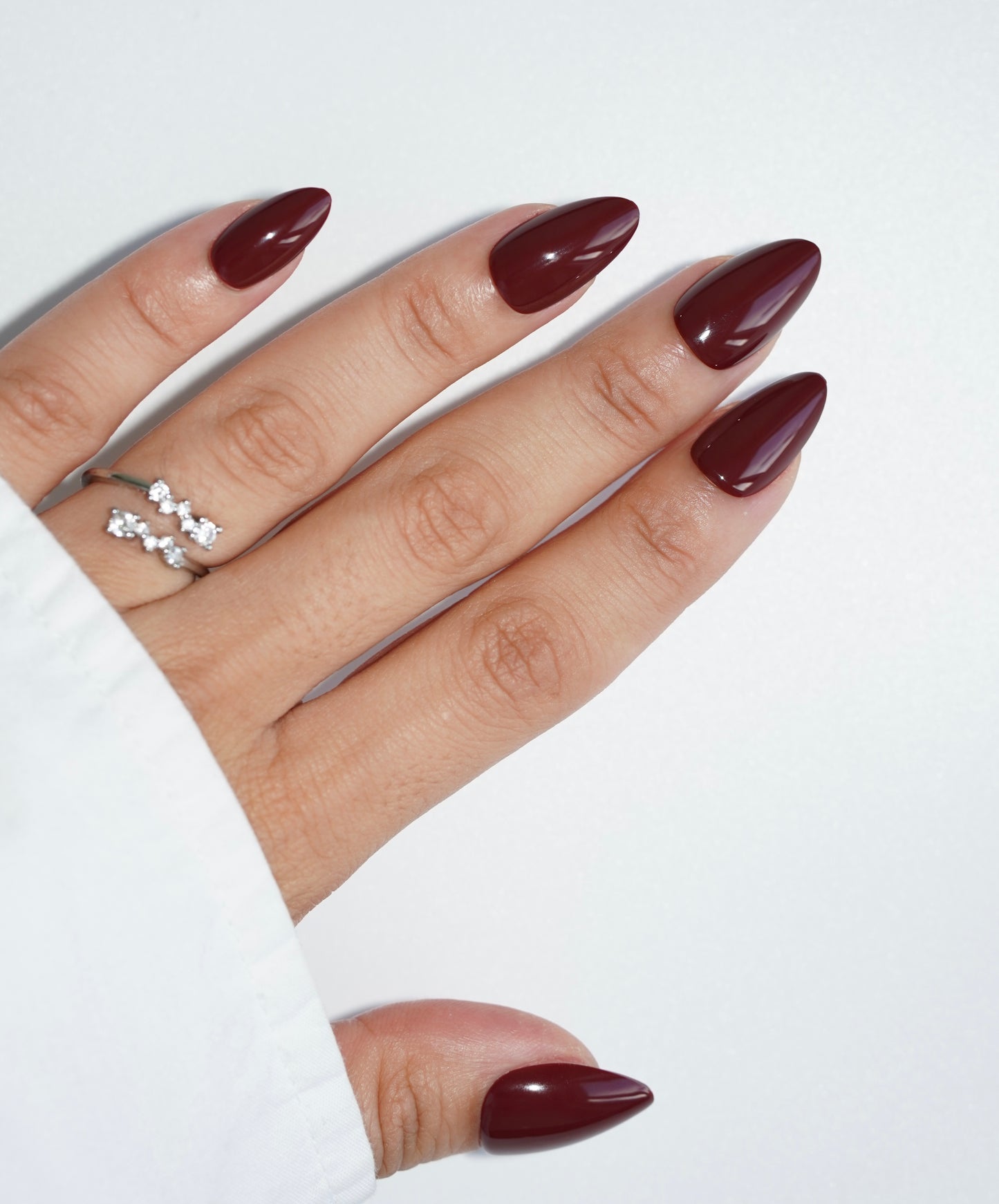 Wine Red Short Almond