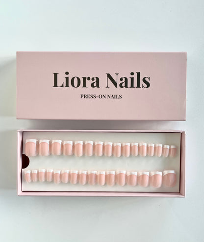 Classic French Tip Short Square