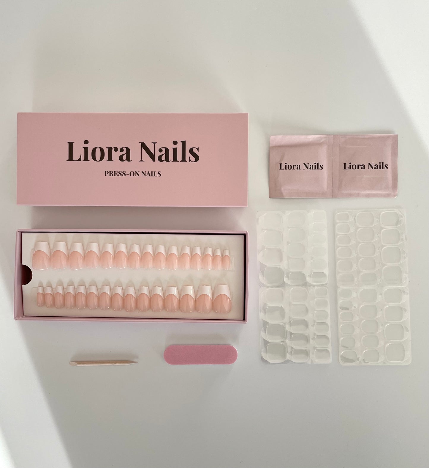 Classic French Tip Short Coffin