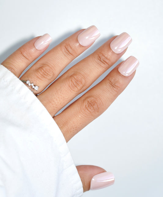 Glazed Pink Short Square