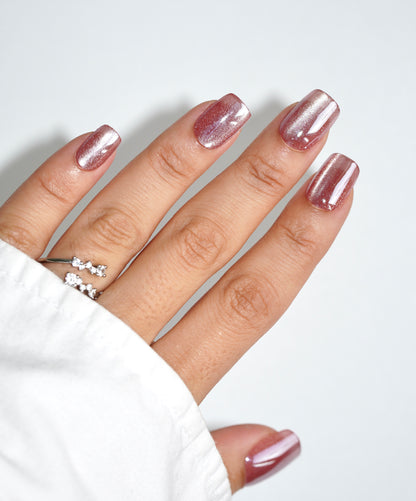 Crystal Rose Short Square