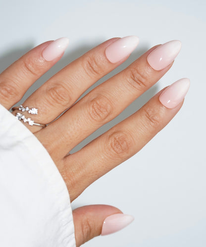 French Ombre Short Almond