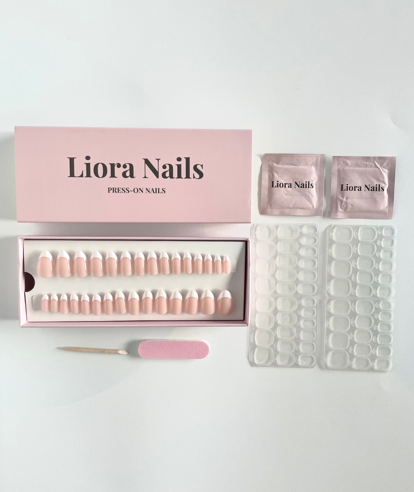 Classic French Tip Short Almond