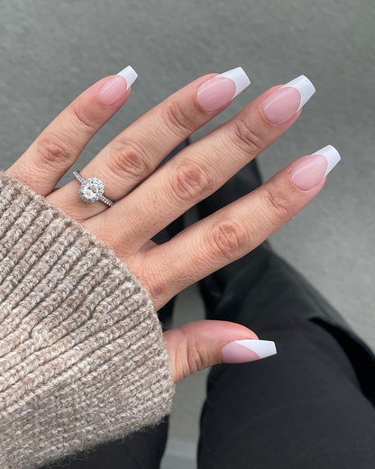 Classic French Tip Short Coffin