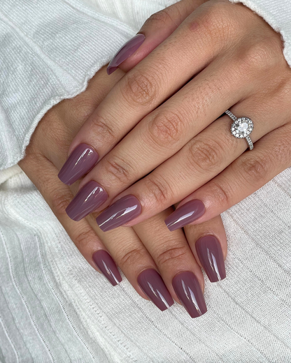 Dusty Pink Short Coffin