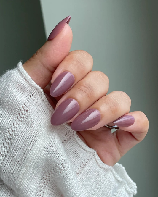 Dusty Pink Short Almond