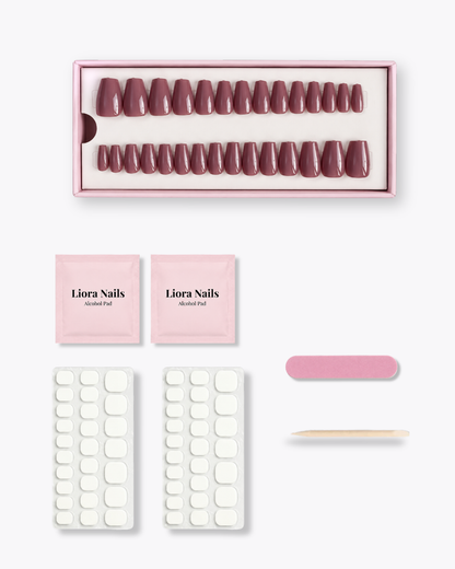 Dusty Pink Short Coffin