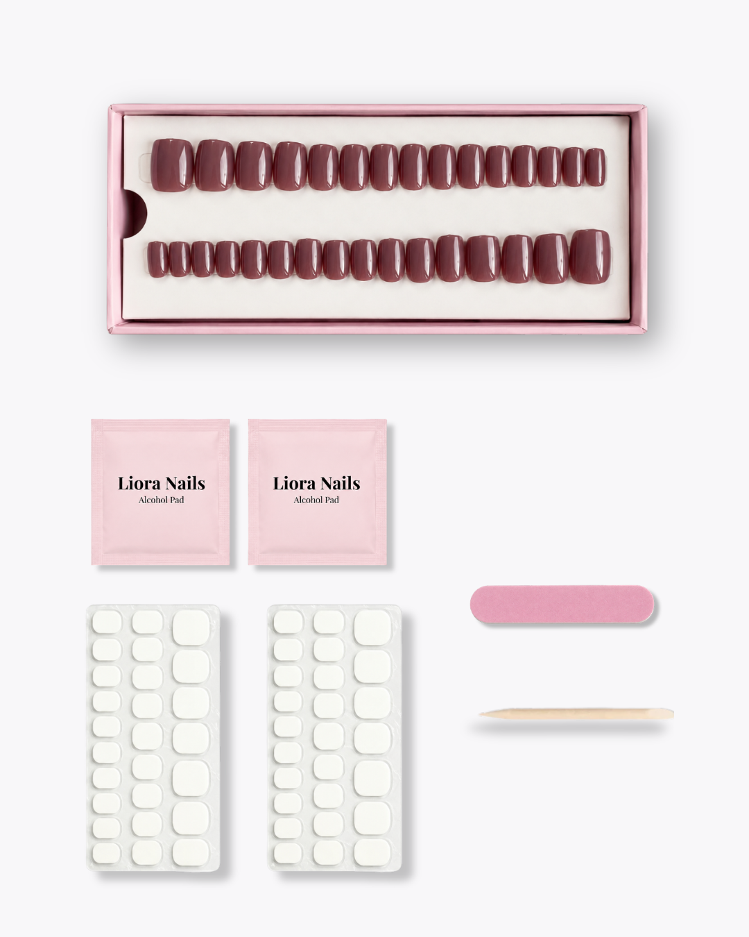 Dusty Pink Short Square