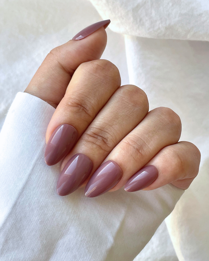Dusty Pink Short Almond