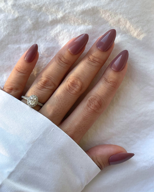 Dusty Pink Short Almond