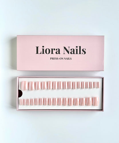 Glazed Pink Short Square