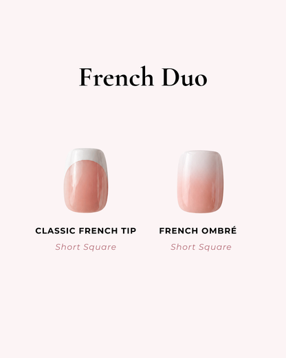 The French Short Square Duo