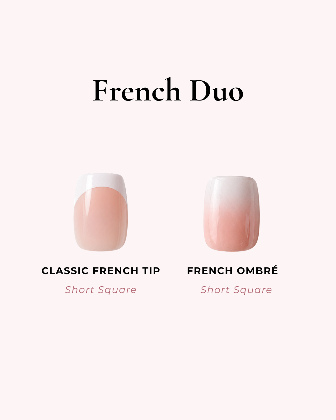 The French Short Square Duo