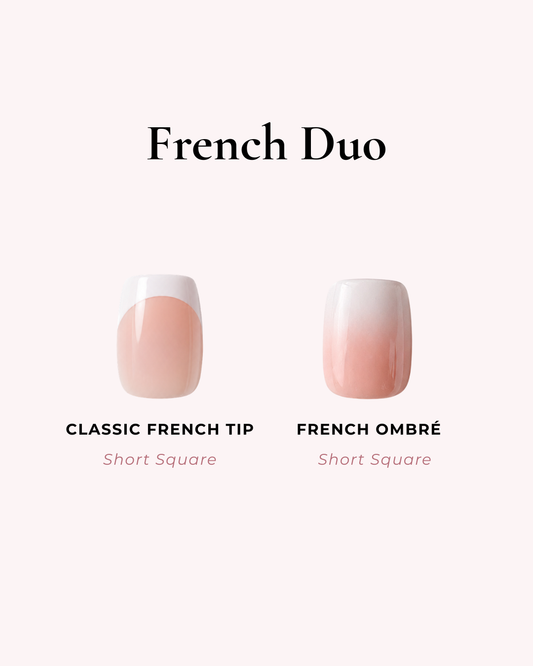 The French Short Square Duo