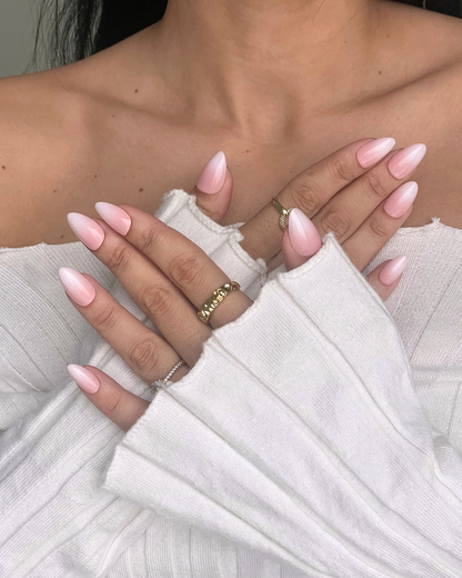 French Ombre Short Almond