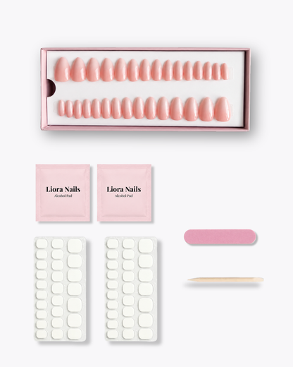 French Ombre Short Almond