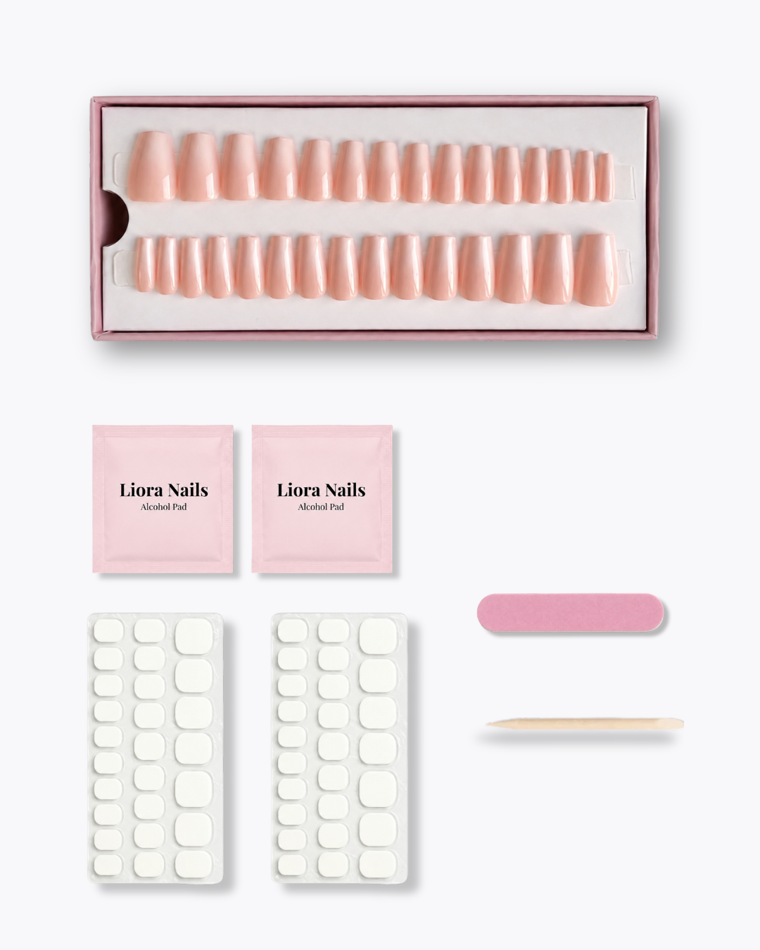 French Ombre Short Coffin