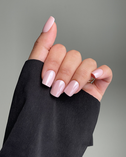 Glazed Pink Short Square