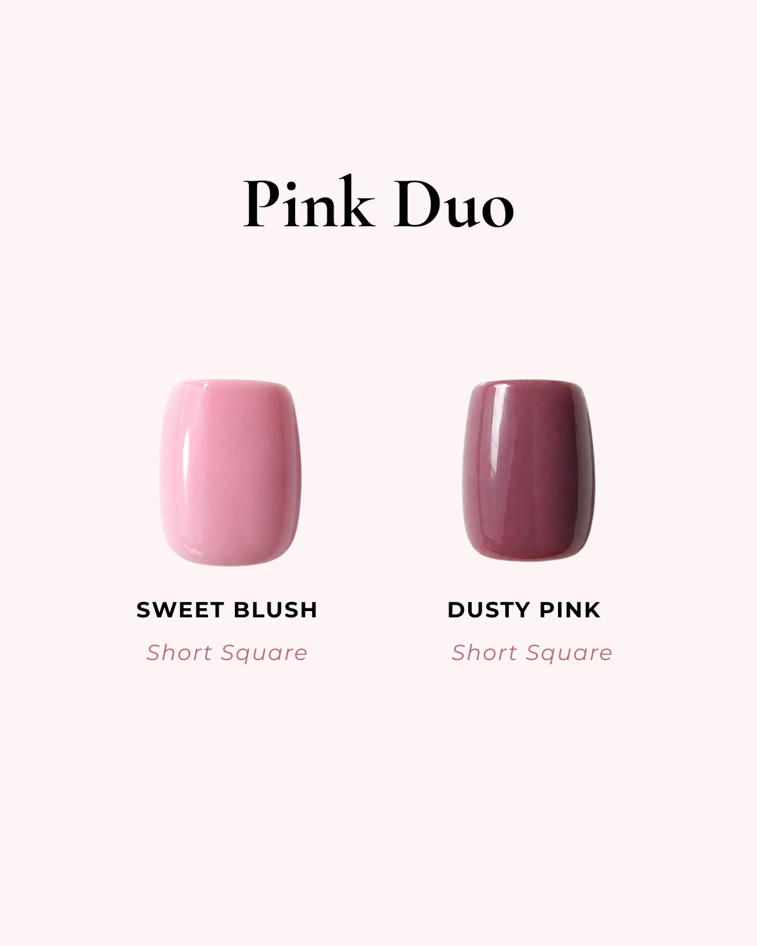 Pink Duo Short Square