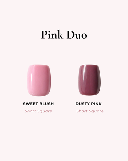 Pink Duo Short Square