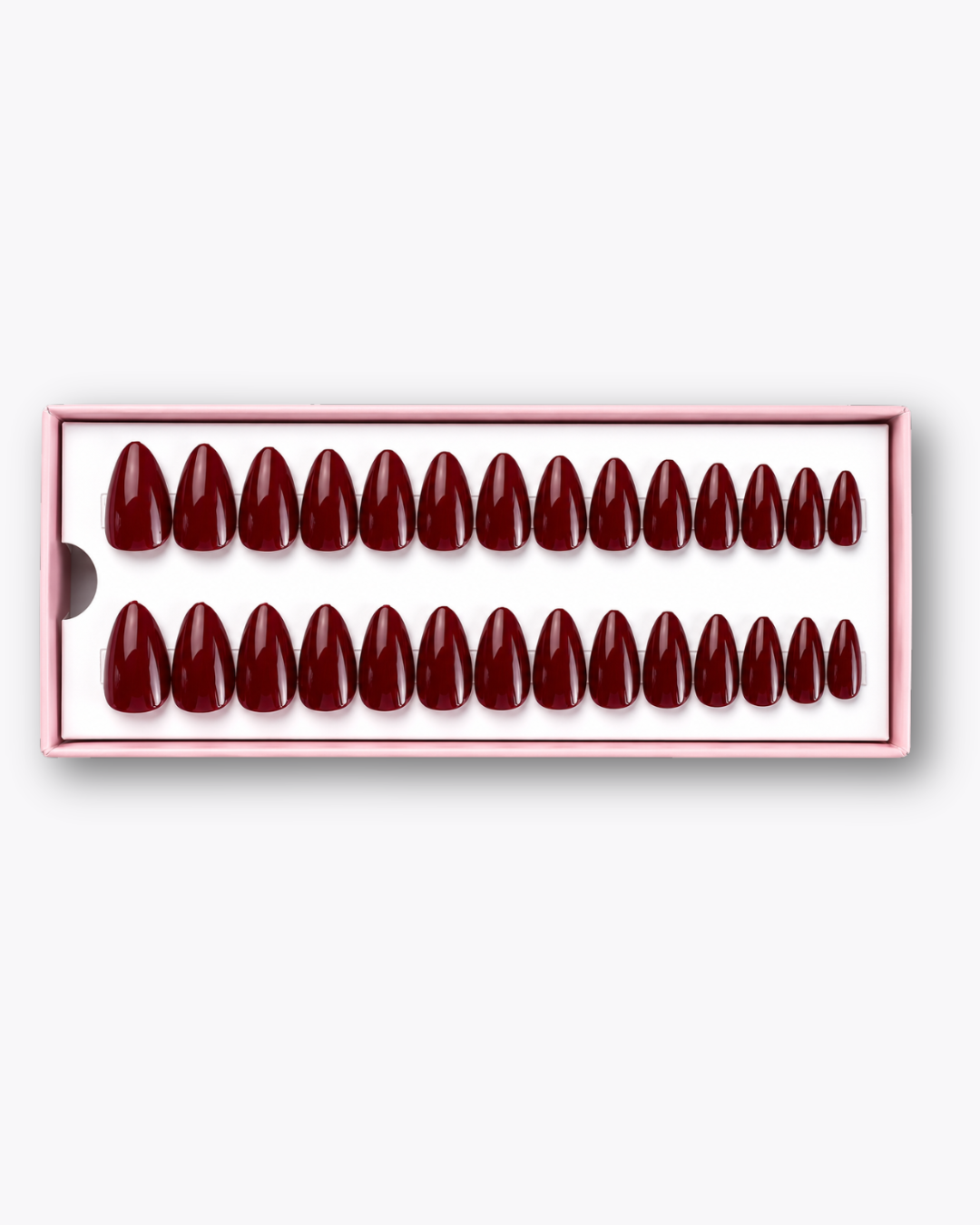 Red Elegance Short Almond