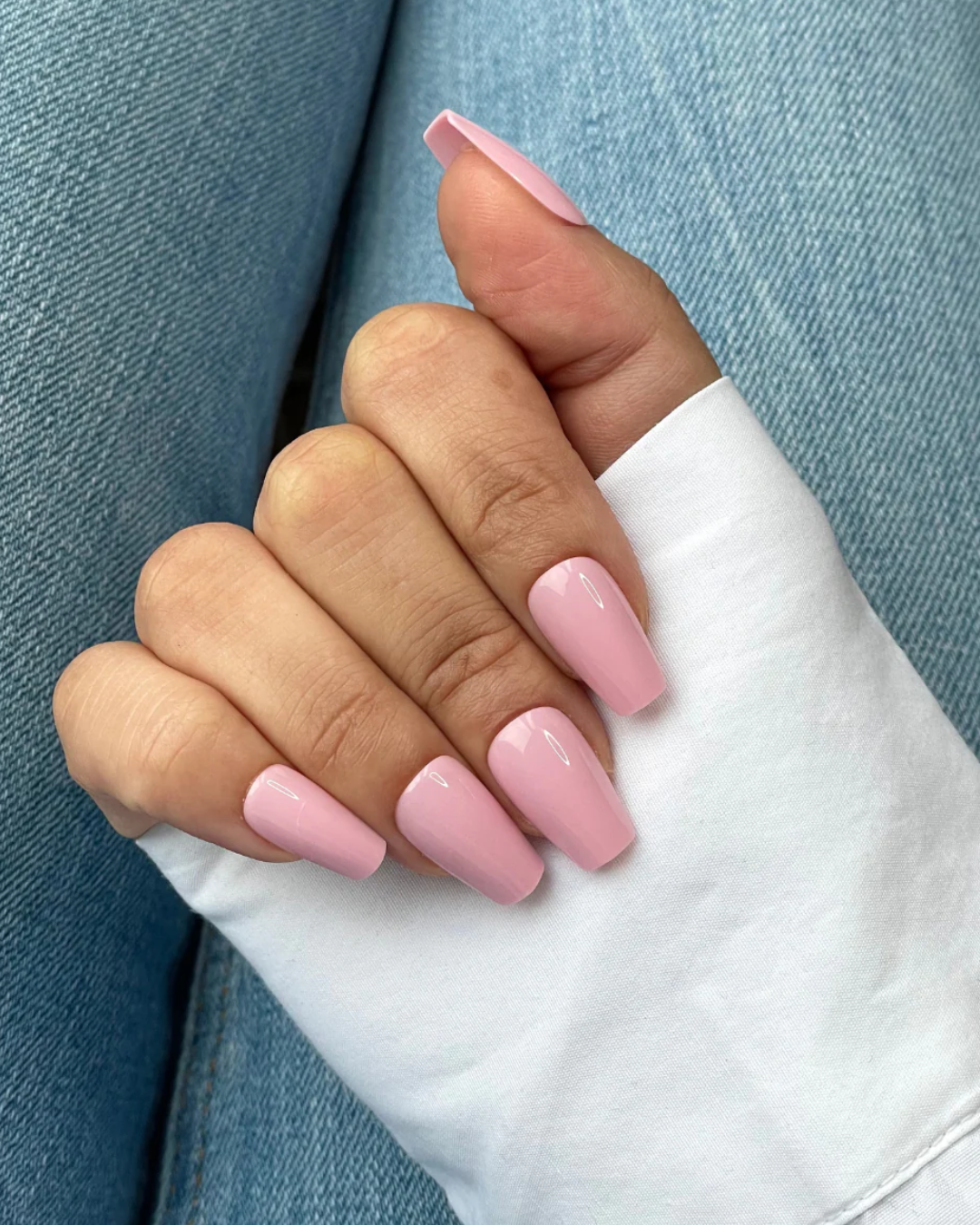 Sweet Blush Short Coffin