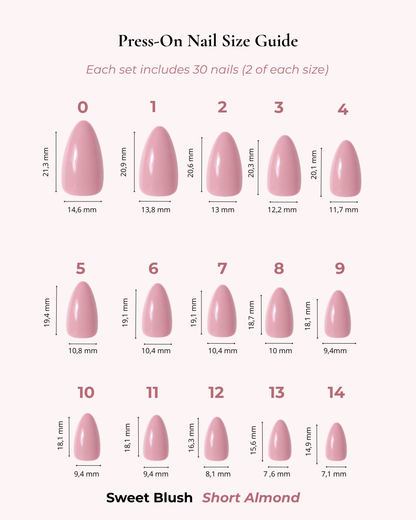 Sweet Blush Short Almond
