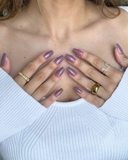 Dusty Pink Short Coffin
