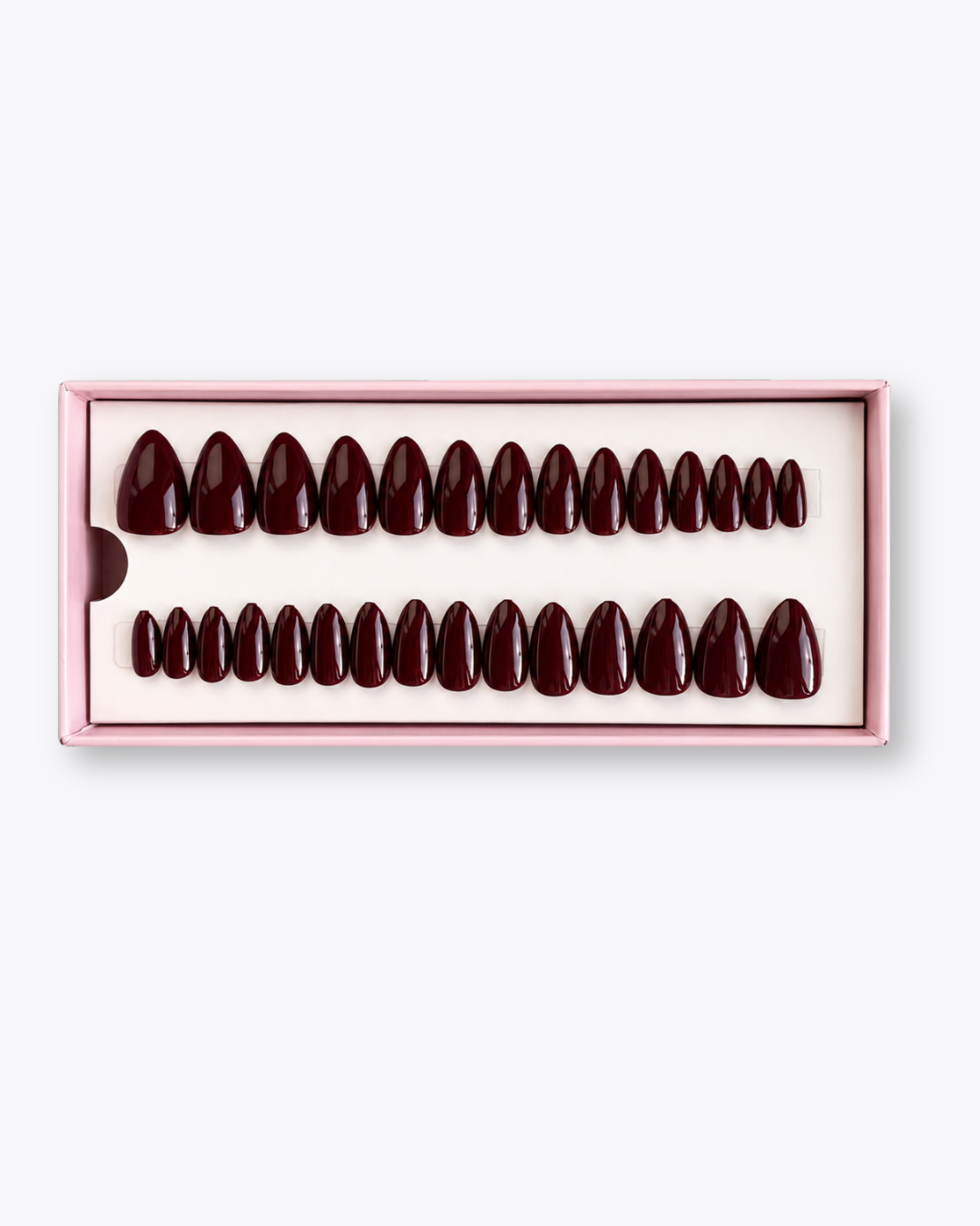 Wine Red Short Almond