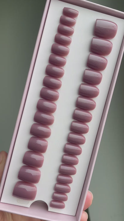 Dusty Pink Short Square