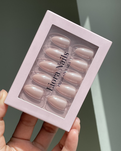 Glazed Pink Short Almond