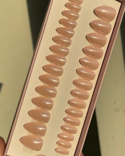 Glazed Pink Short Almond